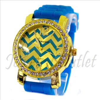 Designer inspired watch Collection, Classic look fashion Ladies. Jelly Band and Premium Designer Look