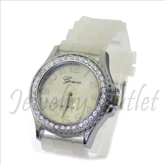 Designer inspired watch Collection, Classic look fashion Ladies. Jelly Band and Premium Designer Look