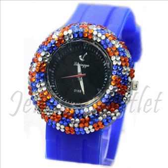 Designer inspired watch Collection, Classic look fashion Ladies. Jelly Band and Premium Designer Look