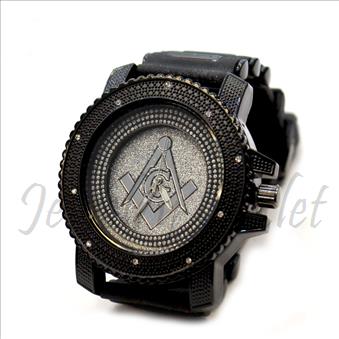 Hip Hop Fashion bling eyes Watch With Black Jelly Band Water Resistant and Stainless Steel Back Cover