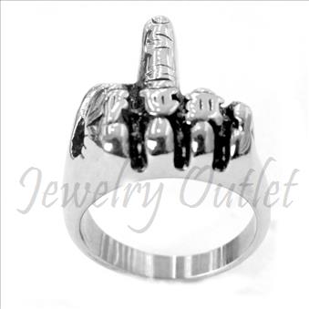 Stainless Steel Mens Ring