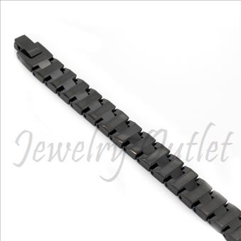 Tungsten carbide men's bracelet