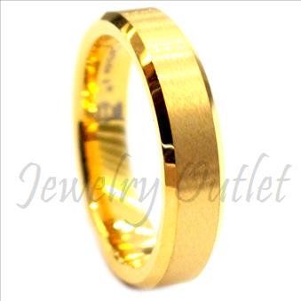 Tungsten Carbi Classic Domed Band With High Polish