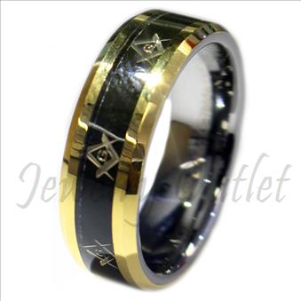 Tungsten Carbide Mens Ring